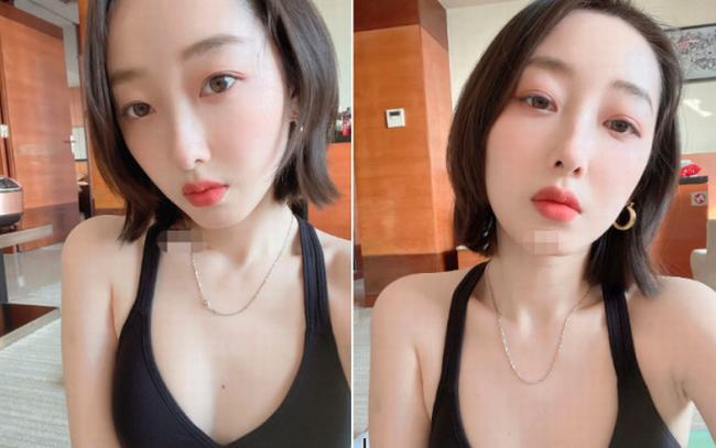 蒋梦婕戴黑色口罩照片(蒋梦婕的胸口有痣吗)